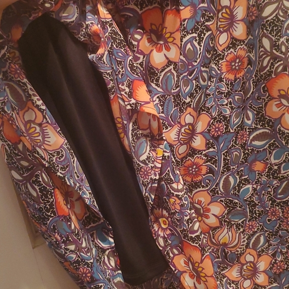 Strapless Floral Dress - Picture 5 of 6